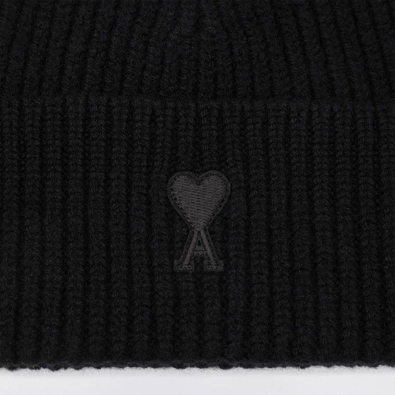 AMI PARIS Men's Wool Beanie Hat | Banlieue91