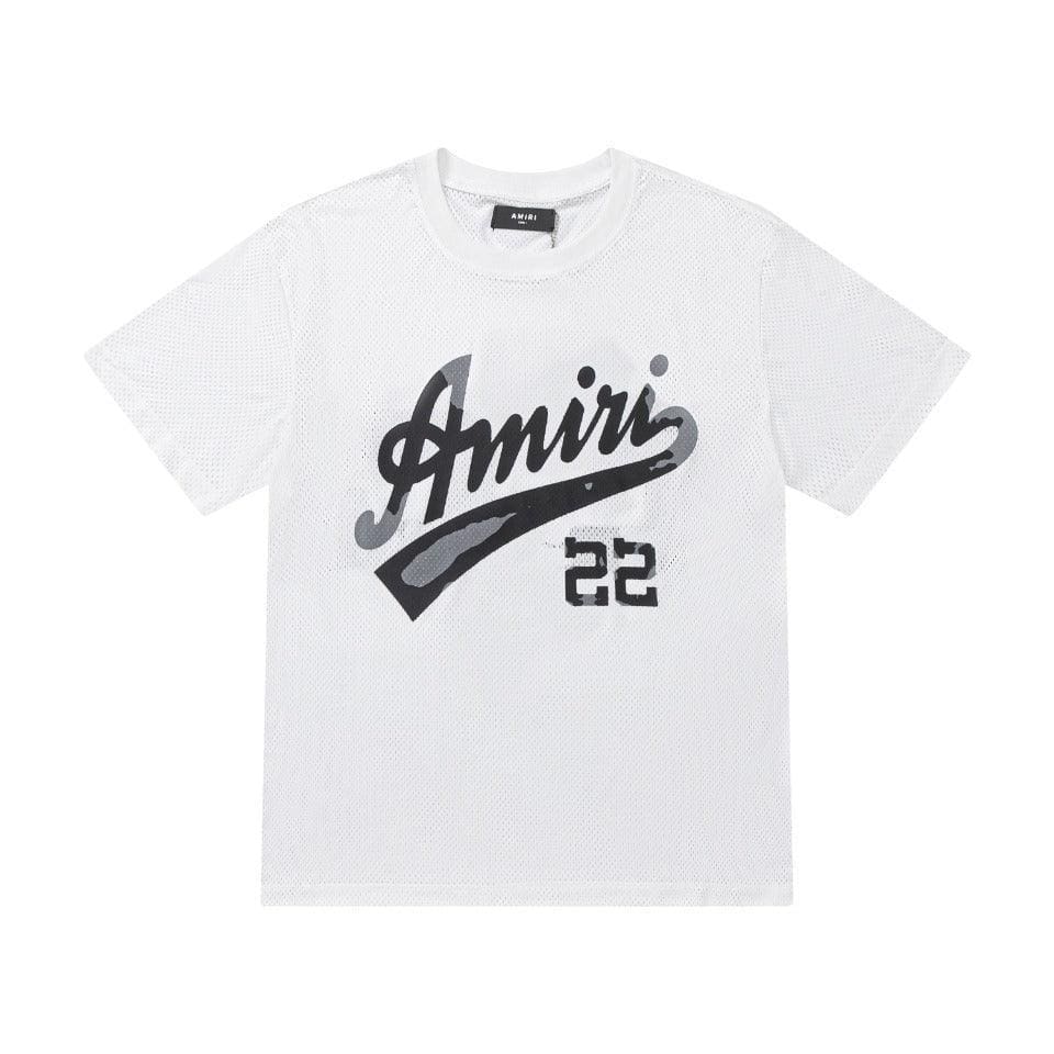 Amiri 22 White T-Shirt Without Collar | Banlieue91