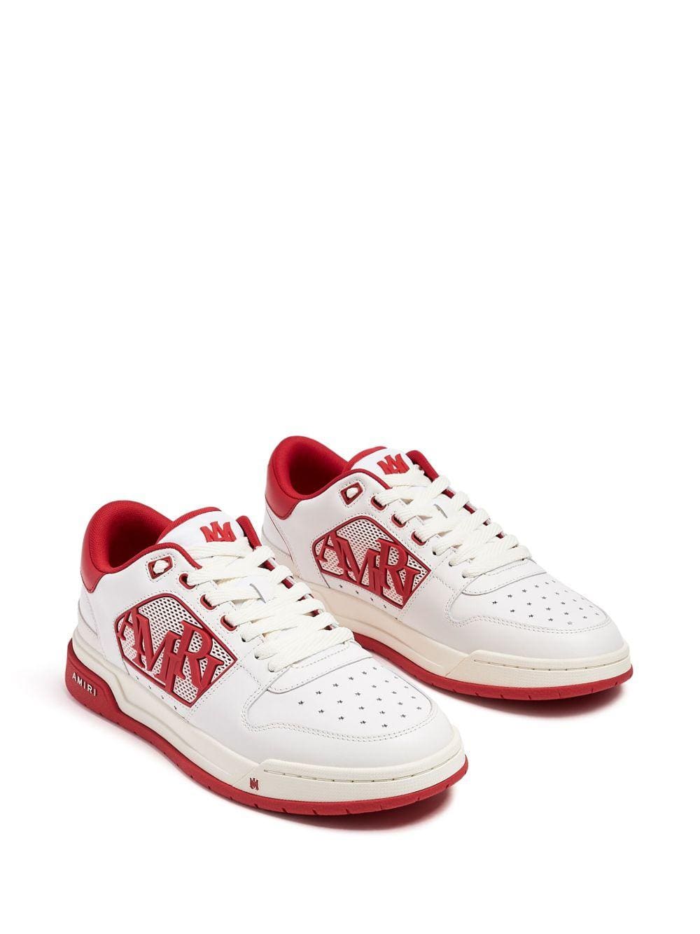 AMIRI Classic low-top sneakers 'Red/White' | Banlieue91