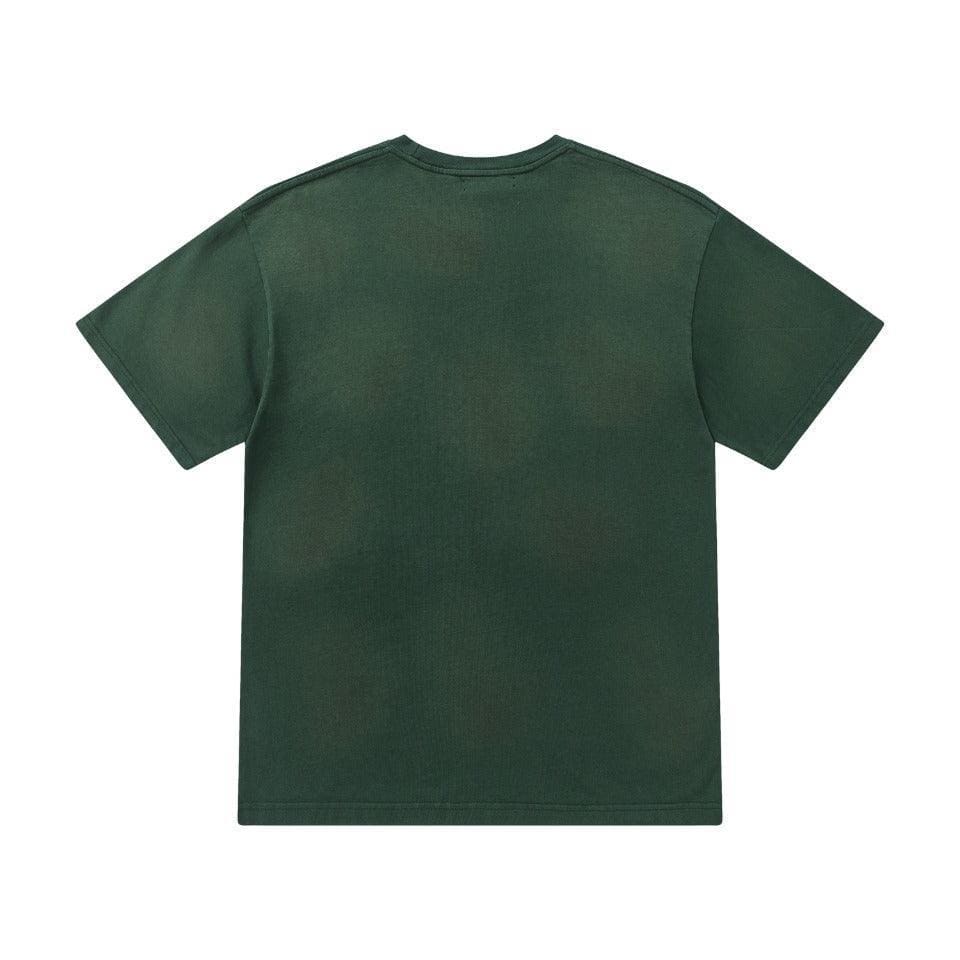 Amiri Lion Green T-Shirt Without Collar | Banlieue91