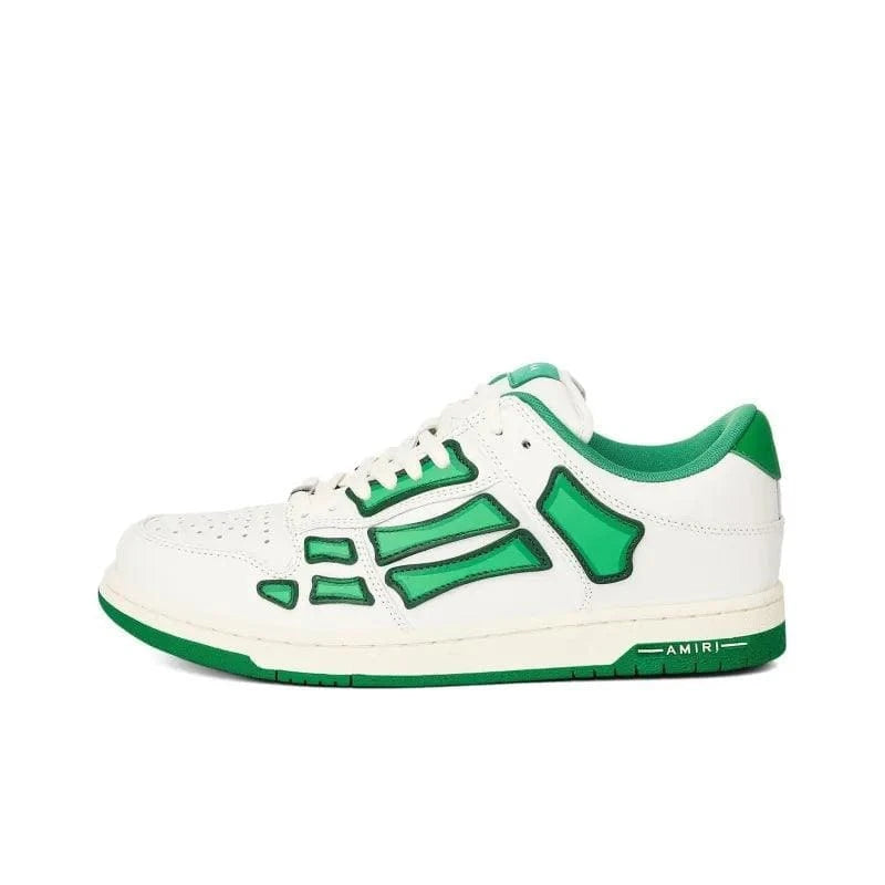 AMIRI Skel Low Top 'White/Green' | Banlieue91