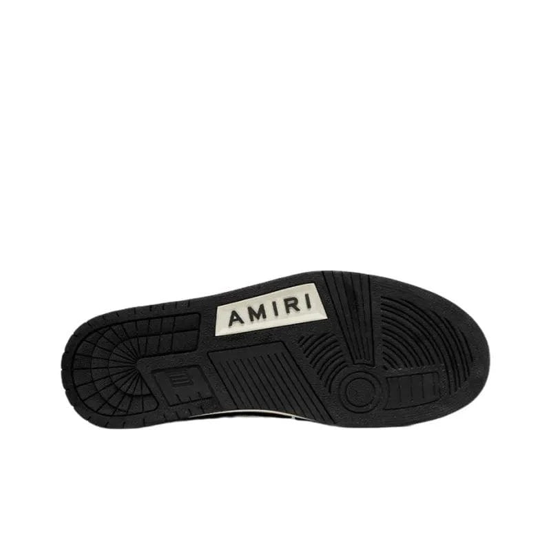 AMIRI Skel Top High 'White Black' | Banlieue91