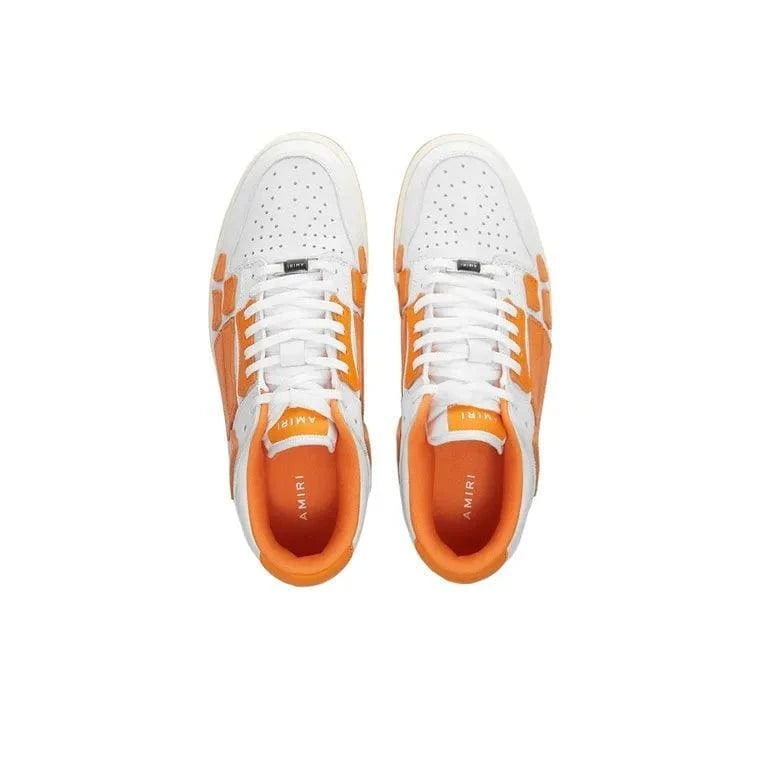 AMIRI Skel Top Low 'White/Orange' | Banlieue91
