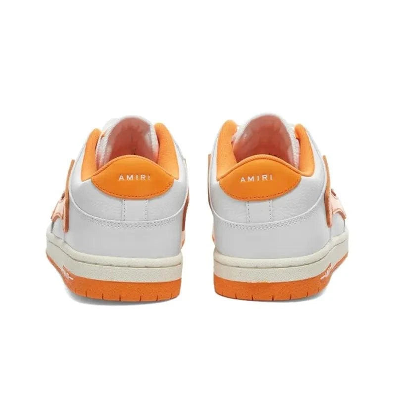 AMIRI Skel Top Low 'White/Orange' | Banlieue91