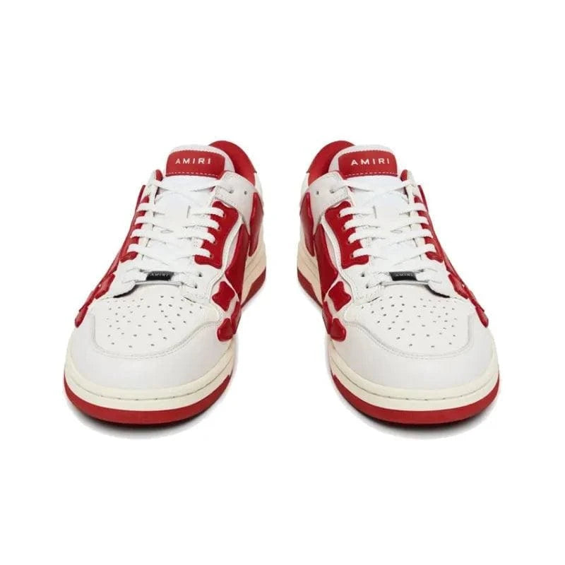 AMIRI Skel Top Low White Red | Banlieue91