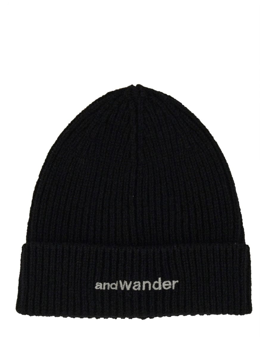 AND WANDER Beanie Hat with Logo | Banlieue91