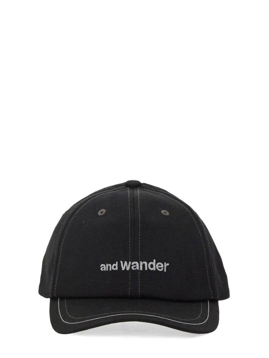 AND WANDER Classic Logo Baseball Hat for Men | Banlieue91