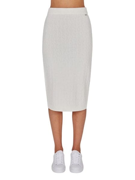 ARMANI EXCHANGE Chic Longuette Skirt for Women | Banlieue91