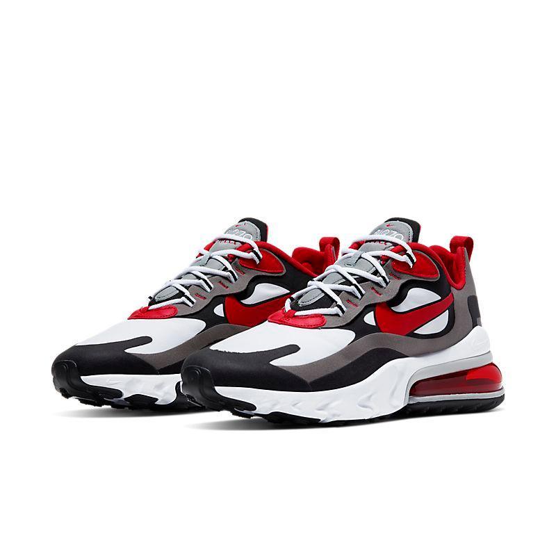 Nike Air Max 270 React 'Black Iron Grey University Red' - Banlieue91