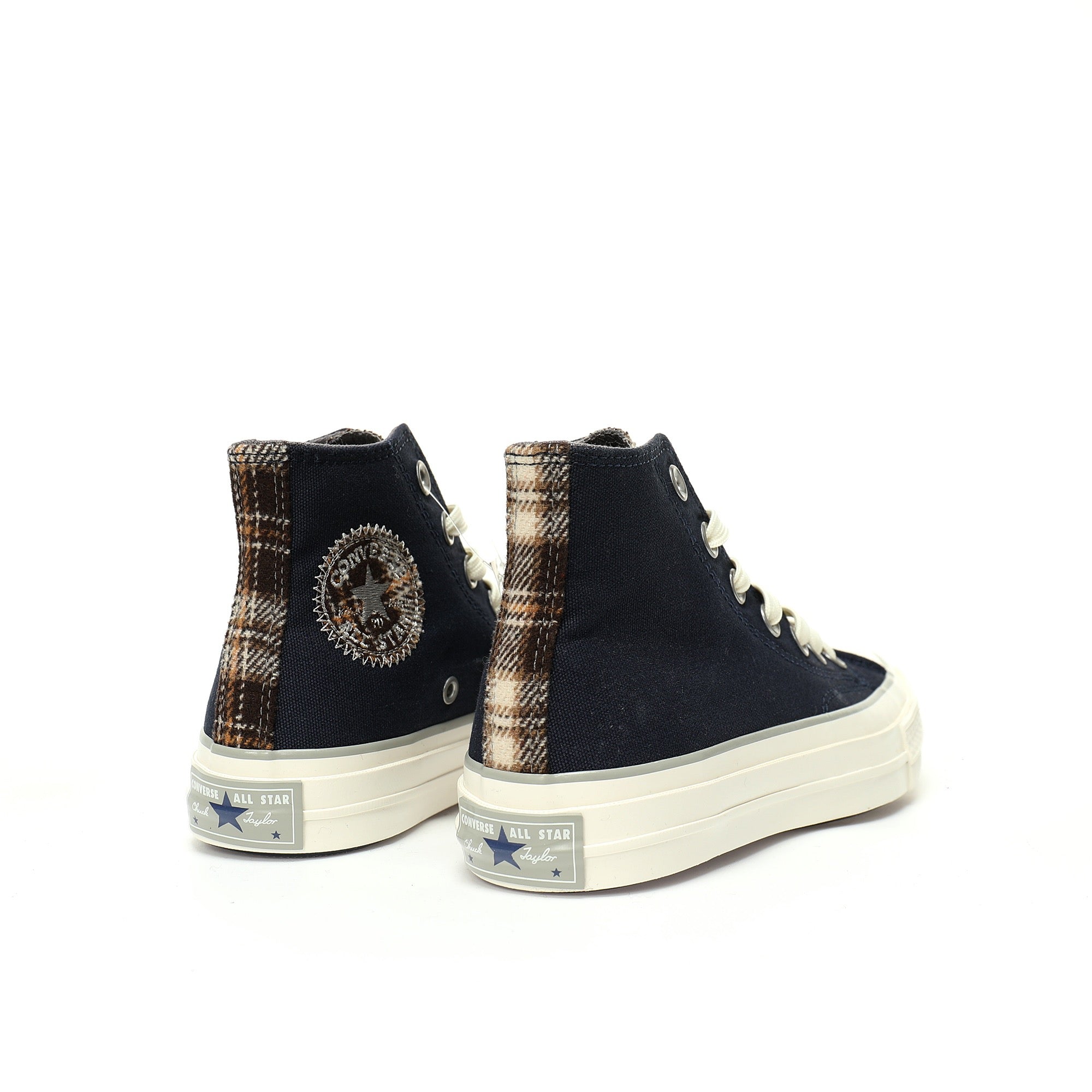 Converse Chuck Taylor All Star 1970 High "Canvas Plaid/ Obsidia" - Banlieue91