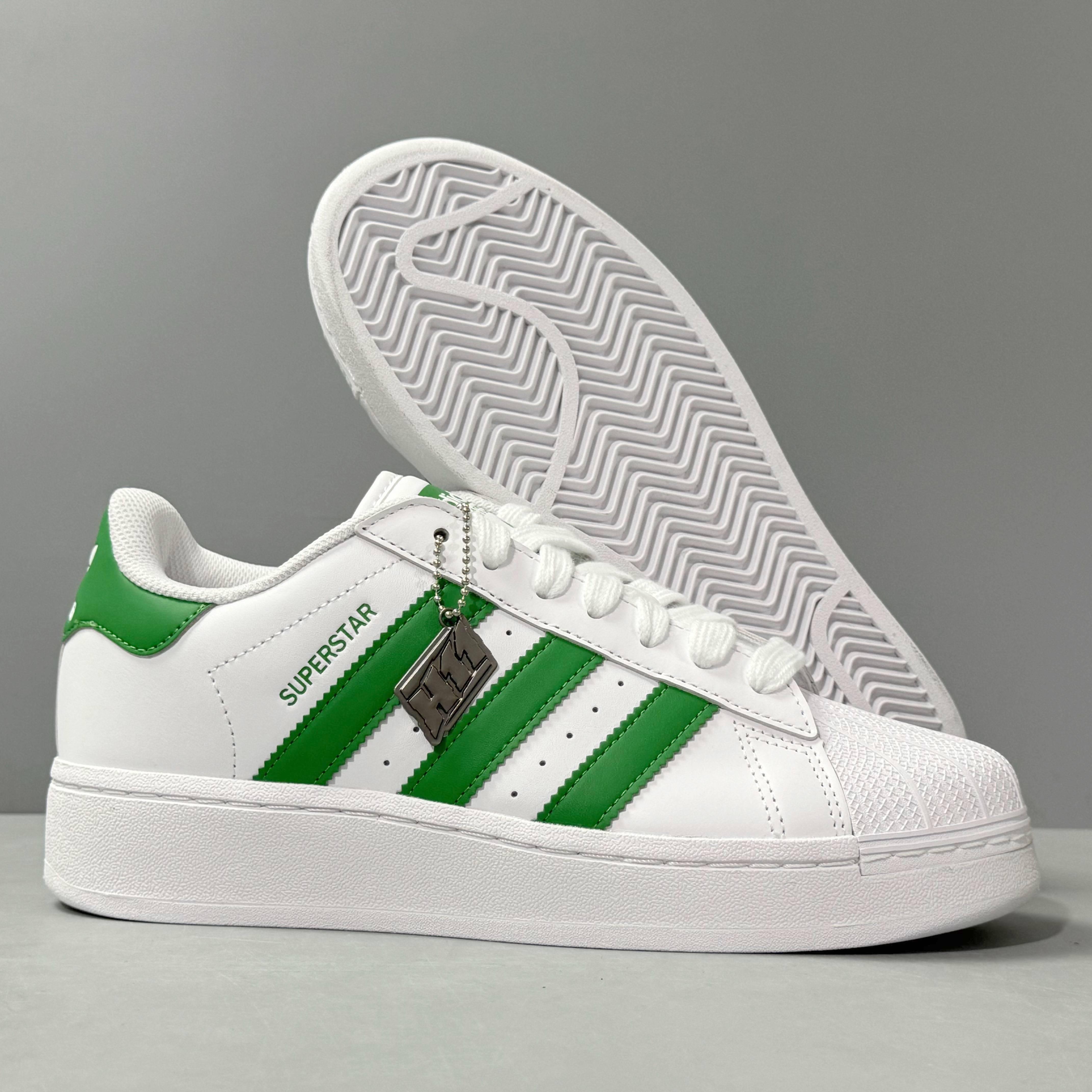 Adidas Superstar XLG 'White Green' - Banlieue91