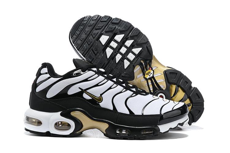 Nike Air Max Plus 'White Black Metallic Gold' - Banlieue91