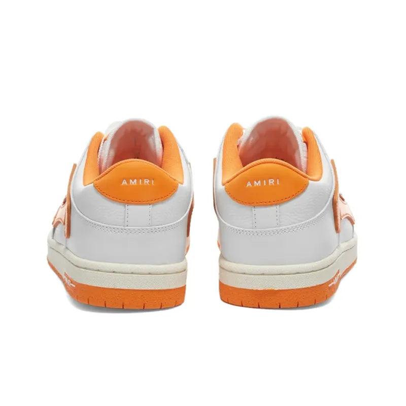 AMIRI Skel Top Low 'White/Orange'