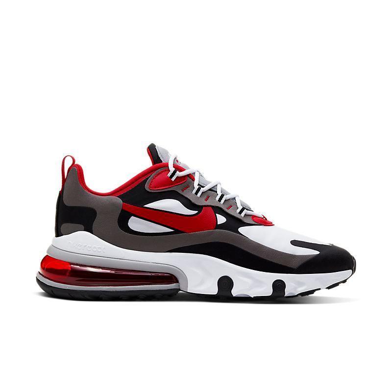 Nike Air Max 270 React 'Black Iron Grey University Red' - Banlieue91