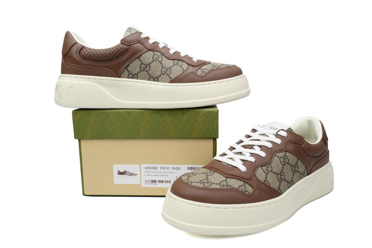 GUCCI Women Sneaker 'Brown' - Banlieue91