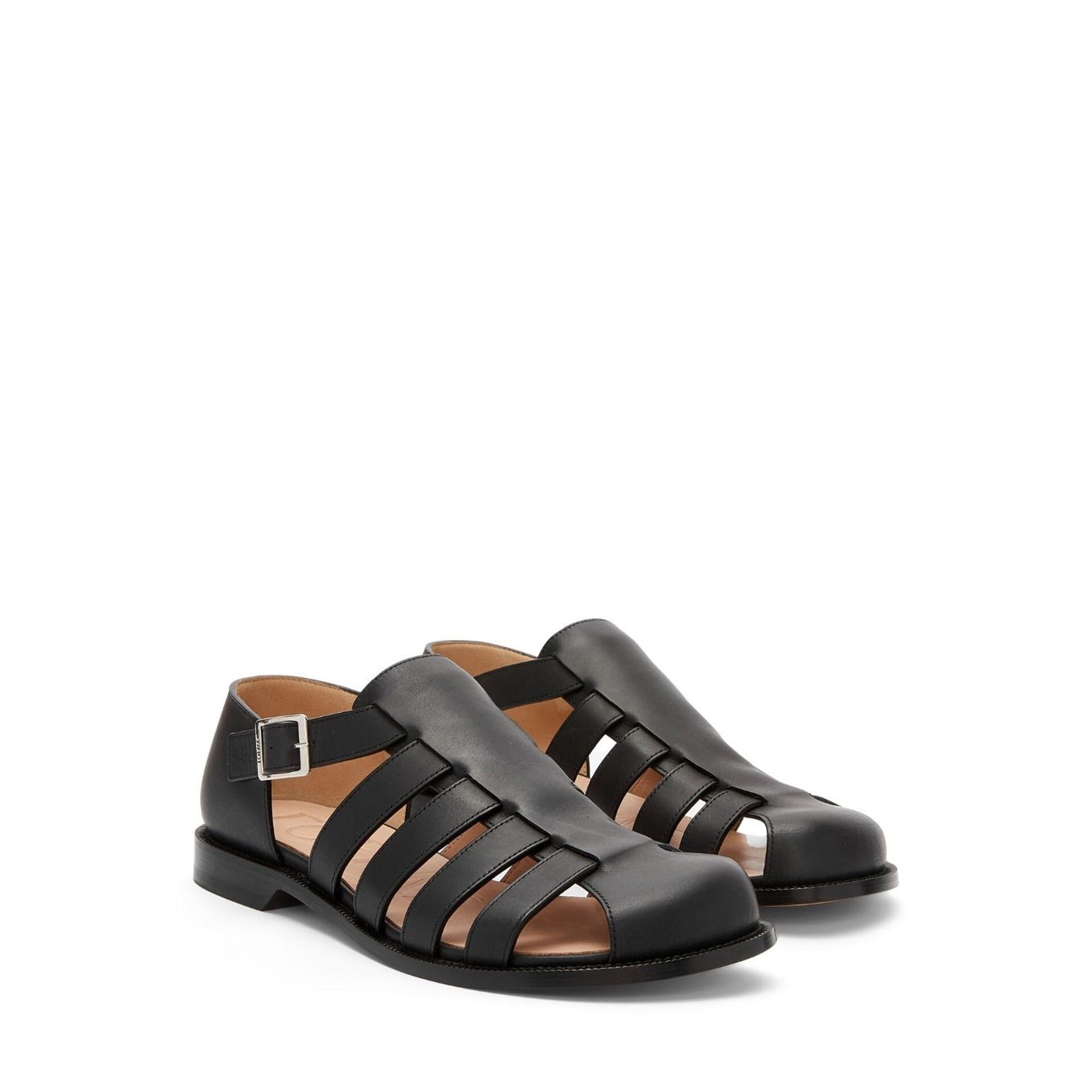 Loewe Campo Leather Sandals - Banlieue91 -