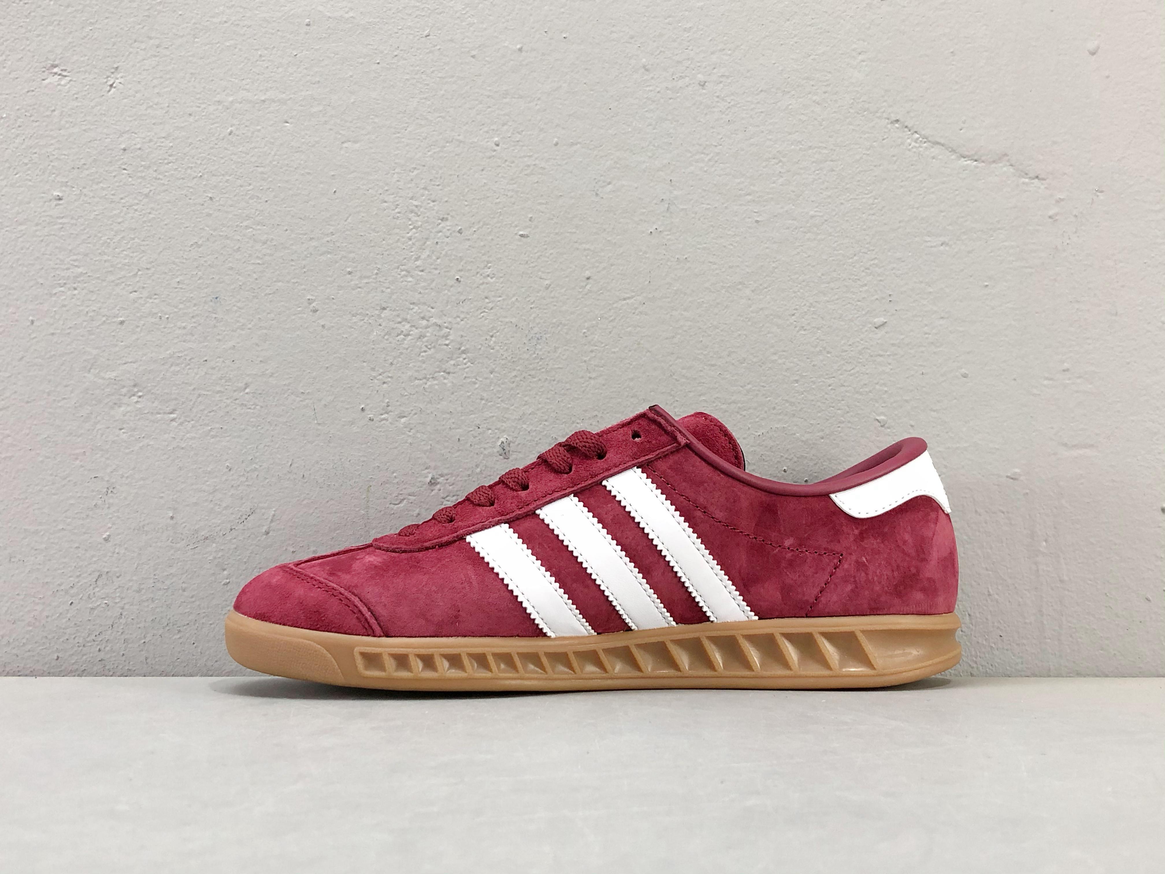 Adidas Originals Hamburg 'Red White' - Banlieue91