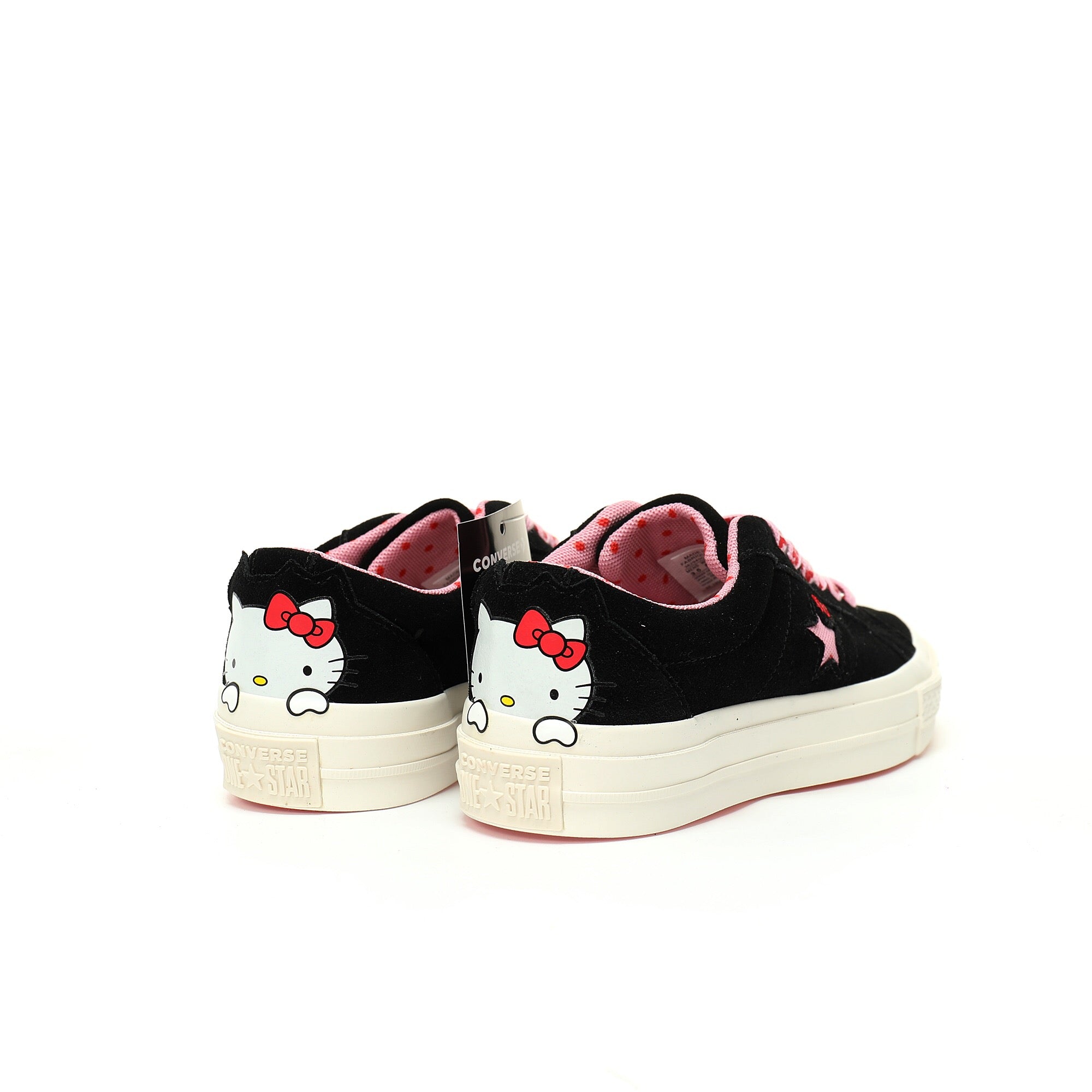 Hello Kitty x Converse One Star Suede Low "Black Pink"