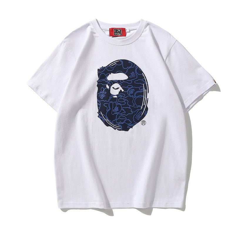 Bathing Ape Sand Camo Big Ape Head Tee White/Beige - Banlieue91