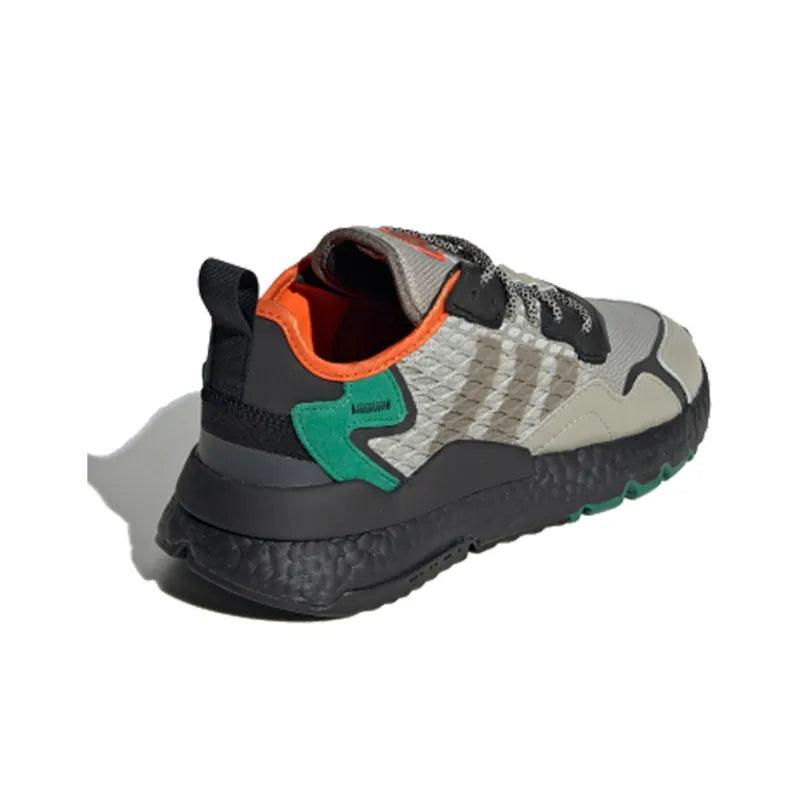 Adidas Originals Nite Jogger 'Sesame Black/Bold Green' - Banlieue91 -