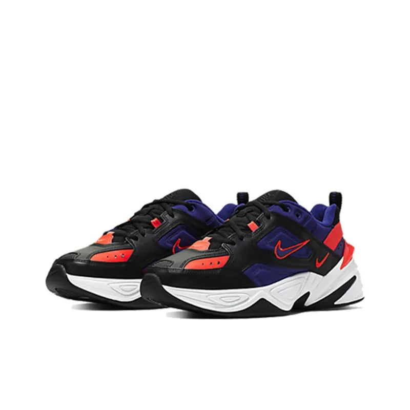 Nike M2K Tekno Black Deep Royal Blue Bright Crimson - Banlieue91 -