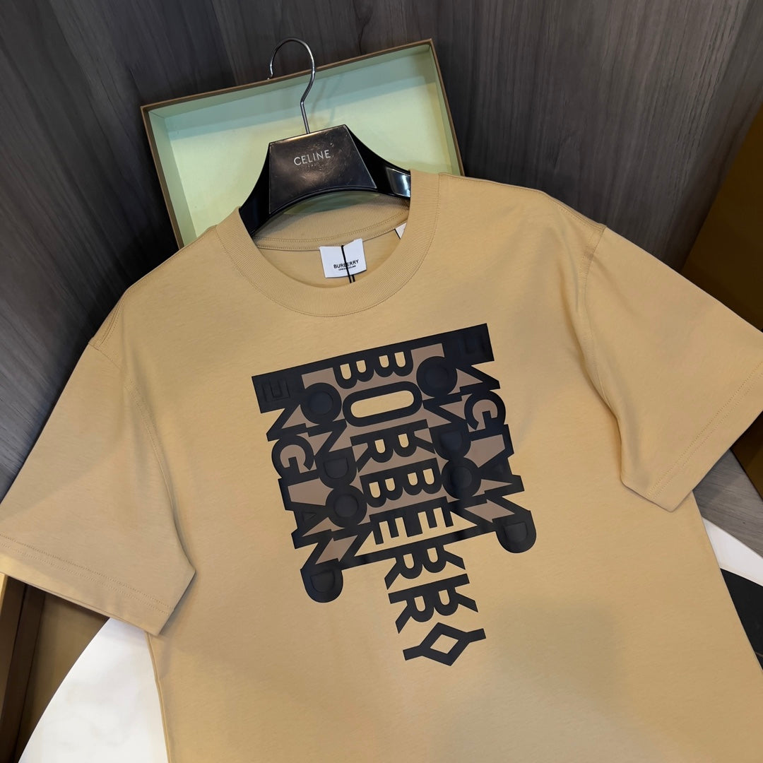 Burberry T-Shirt Without Collar 'Beige' - Banlieue91