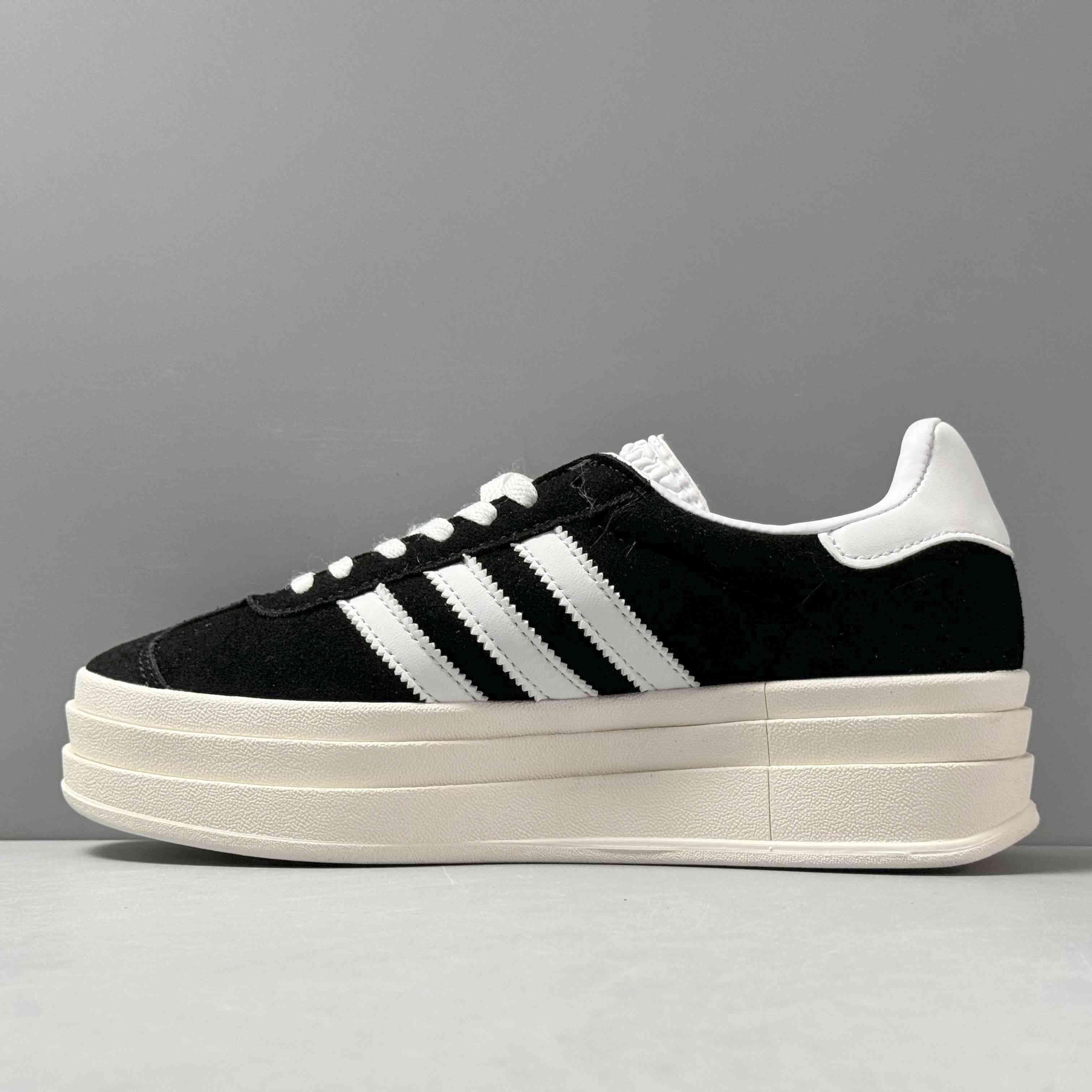 Adidas Originals Gazelle Bold 'Core Black White' - Banlieue91