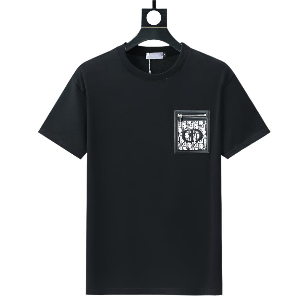 Dior T-Shirt Without Collar 'Black' - Banlieue91