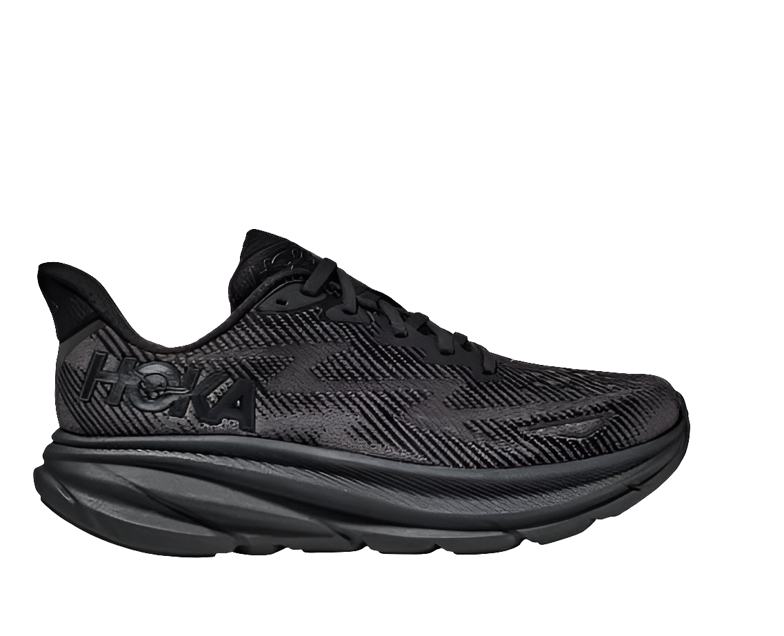 Hoka One One Clifton 9 'Black' - Banlieue91