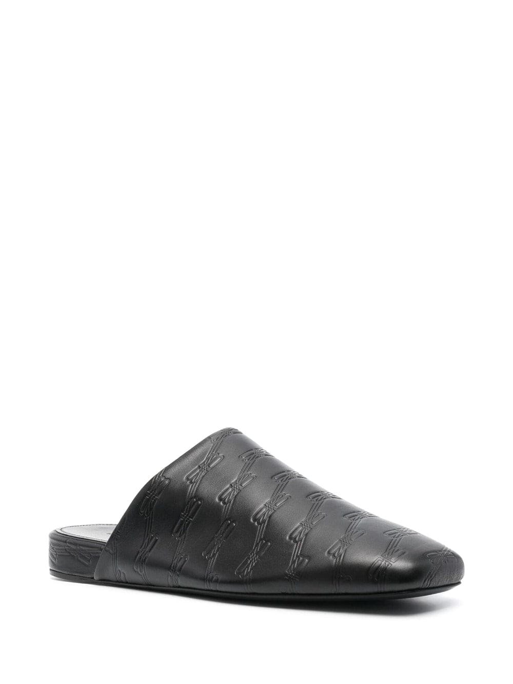 Balenciaga Cosy Bb Leather Slippers | Banlieue91
