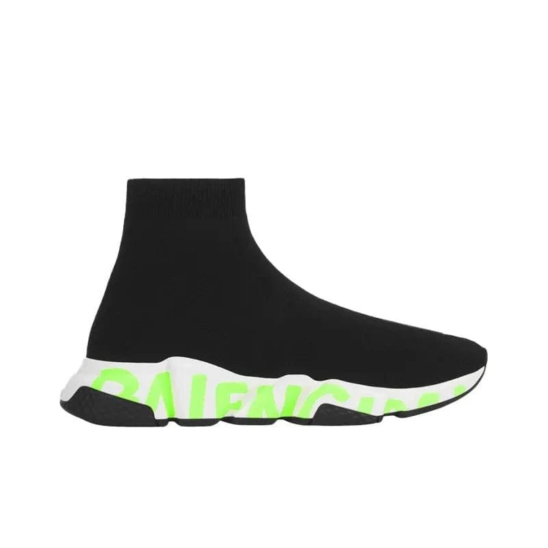 Balenciaga Graffiti Speed Black Fluo Green | Banlieue91