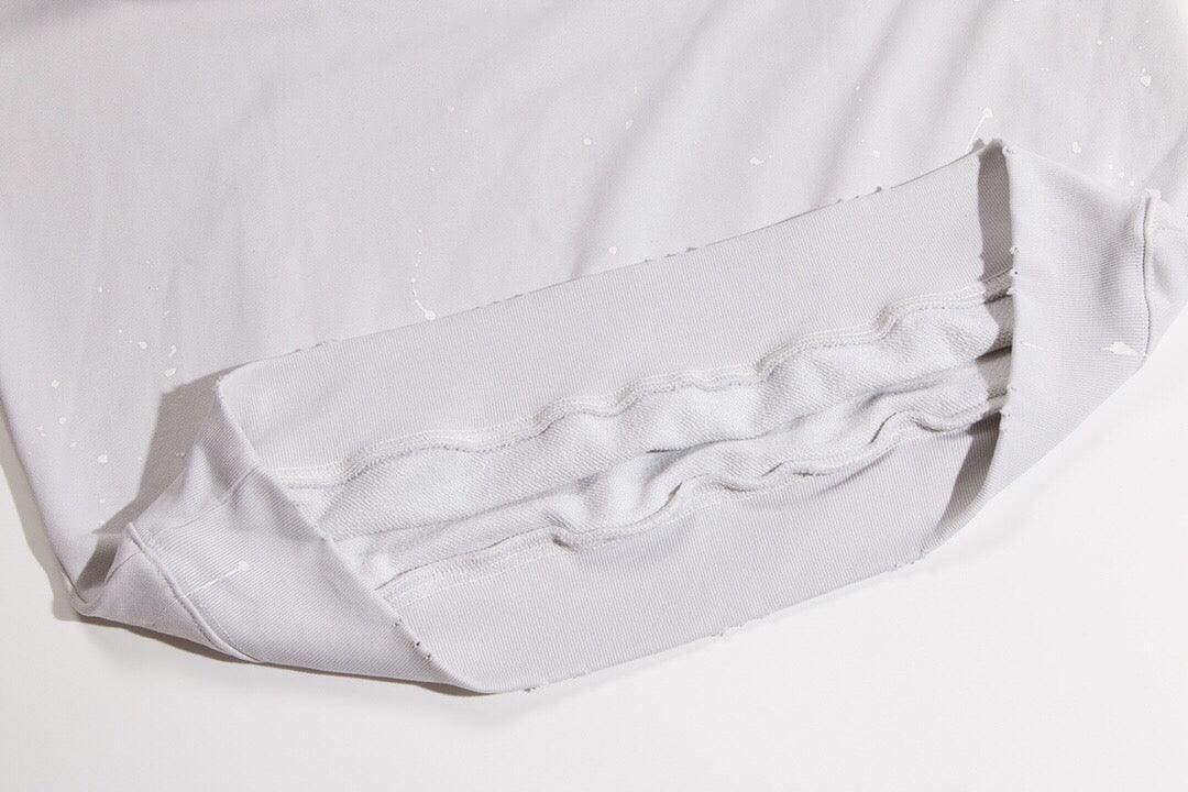 Balenciaga logo-print detail hoodie – White | Banlieue91