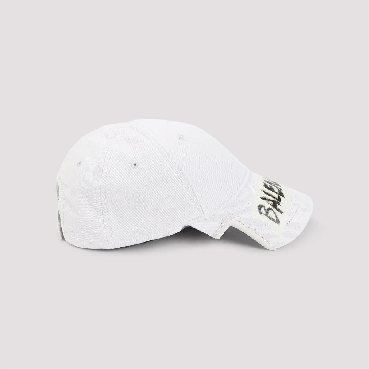 BALENCIAGA Masking Tape Cap - Curved Peak with Adjustable Strap | Banlieue91