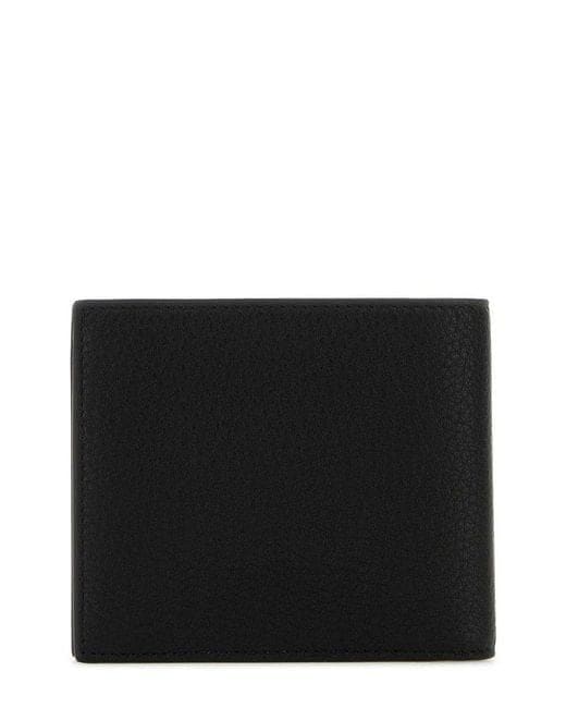 BALENCIAGA Mini Bifold Wallet with Logo Print | Banlieue91