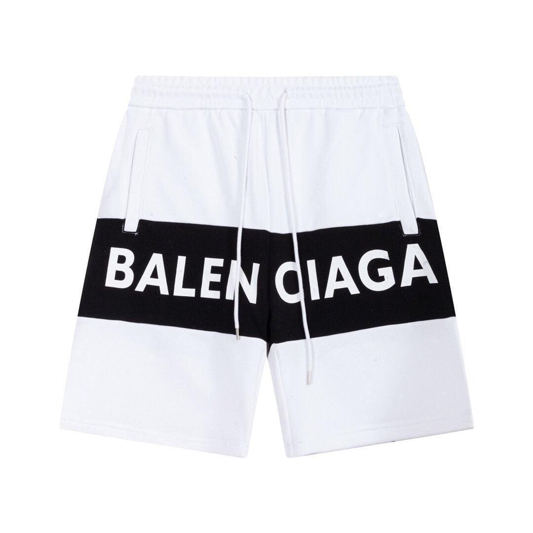 Balenciaga Sport Short Pant 'White/Black' | Banlieue91