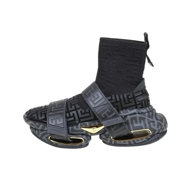 BALMAIN B Bold High 'Black Monogram' | Banlieue91