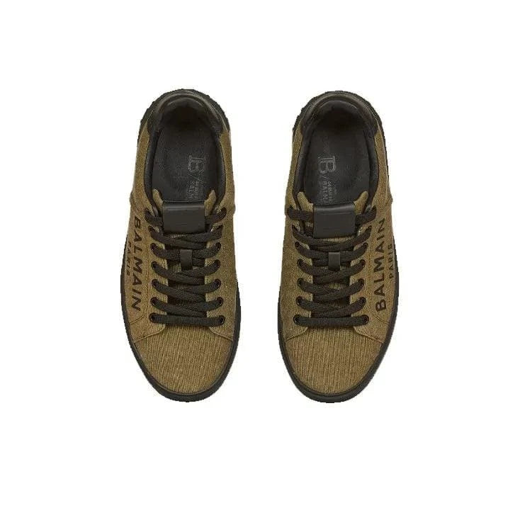 BALMAIN Logo-print B-Court Sneakers | Banlieue91