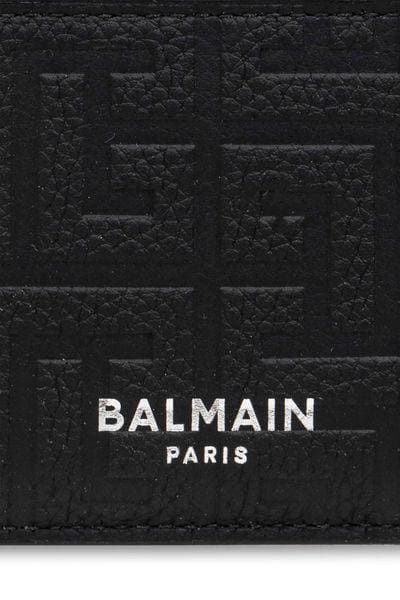 BALMAIN Mini Leather Coin Purse for Men | Banlieue91