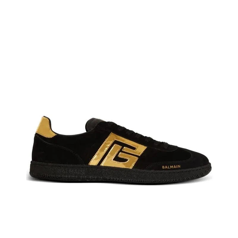 BALMAIN Pb Logo Low-Top Sneakers | Banlieue91