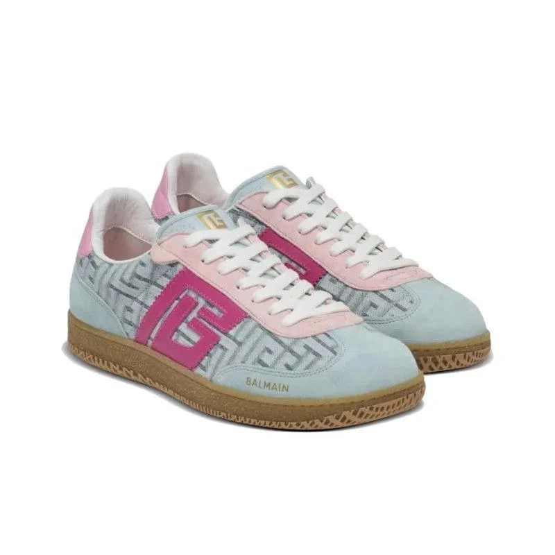 BALMAIN Swan Labyrinth Sneakers | Banlieue91