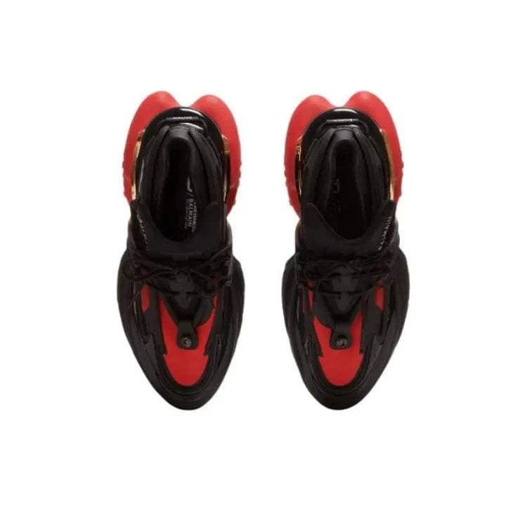 BALMAIN Unicorn Low 'Black Red' | Banlieue91