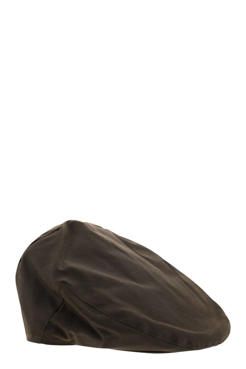 BARBOUR Waxed Cotton Beret - Men's Accessory | Banlieue91
