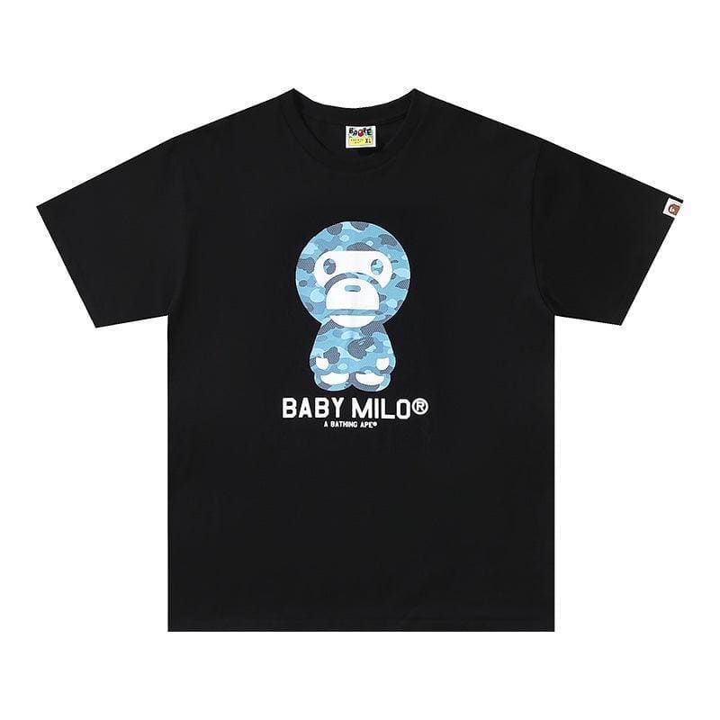 Bathing Ape Back Baby Milo T-Shirt without Collar | Banlieue91