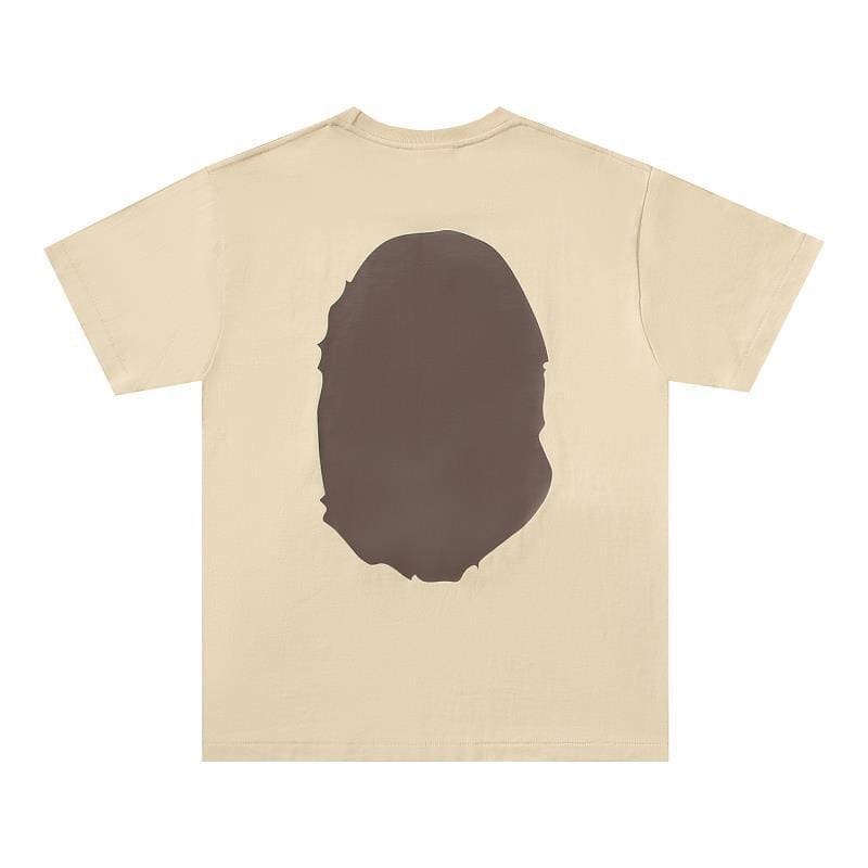 Bathing Ape Beige T-Shirt without Collar | Banlieue91