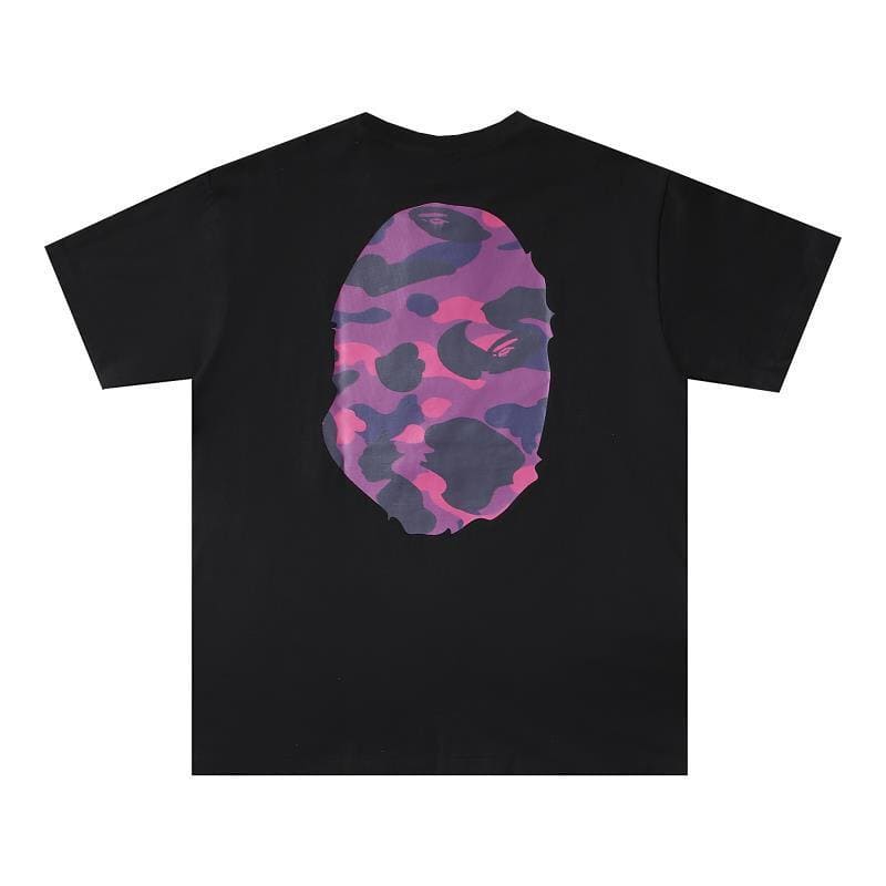 Bathing Ape Black T-Shirt without Collar | Banlieue91