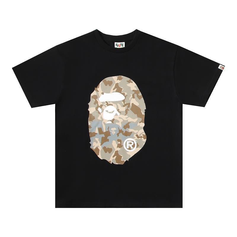 BATHING APE MEN T-SHIRT BAPE X HOT WHEELS APE HEAD TEE Black T-Shirt | Banlieue91