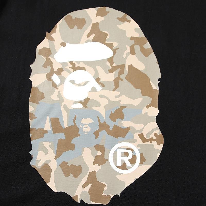 BATHING APE MEN T-SHIRT BAPE X HOT WHEELS APE HEAD TEE Black T-Shirt | Banlieue91