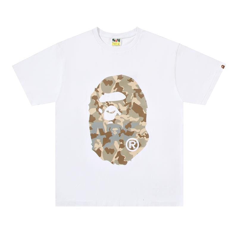 BATHING APE MEN T-SHIRT BAPE X HOT WHEELS APE HEAD TEE white T-Shirt | Banlieue91