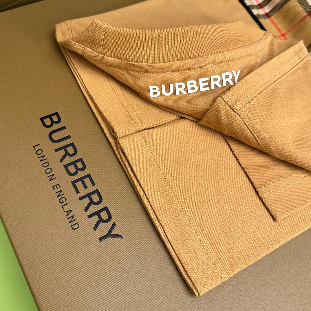 Burberry T-Shirt Without Collar 'Beige' - Banlieue91