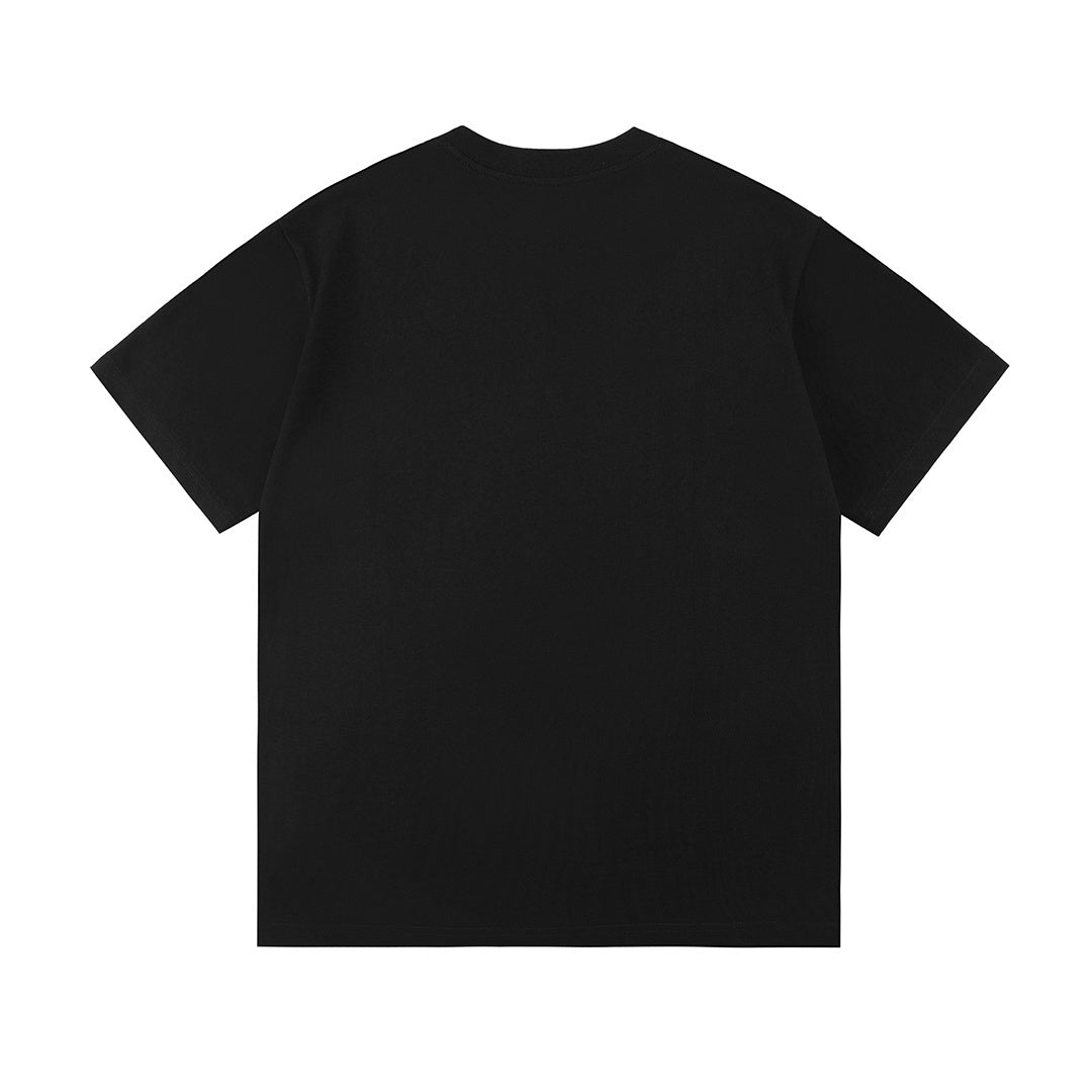 Gucci T-Shirt Without Collar 'Black' featuring premium cotton, minimalist design, and iconic logo for a stylish, relaxed fit.